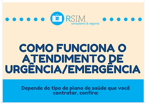 [INFOGRÁFICO] Como funciona o atendimento de urgência /emergência?